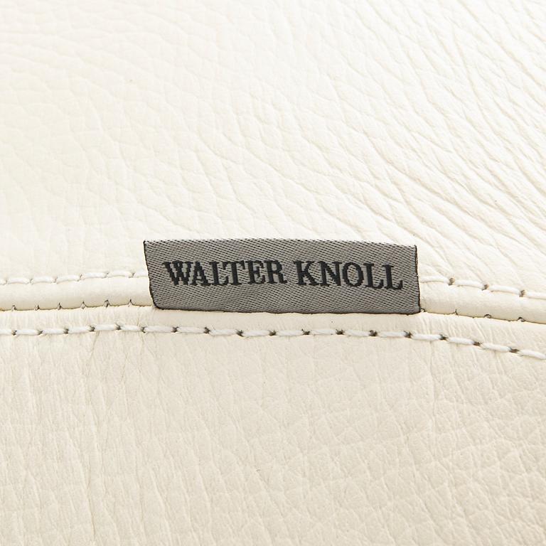 Preben Fabricius & Jørgen Kastholm, Stolar, 4 st, ”Tulip 6727”, Walter Knoll, 1900-tal.