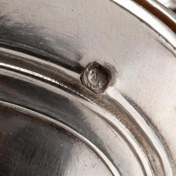 Vinkanna, Frankrike 1800-talets mitt, silver och glas.
