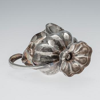 GRÄDDSNÄCKA, silver, Finland 1849. Vikt 138 g.