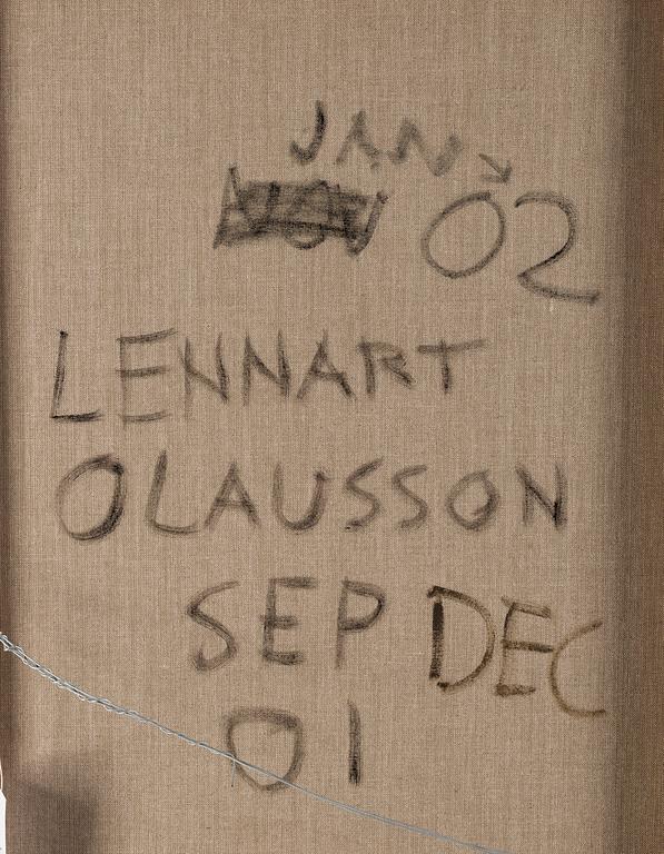 LENNART OLAUSSON, oil on canvas signed and dated.