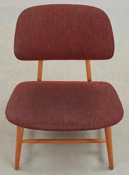STOL, "TeVe", Alf Svensson, Ljungs Industrier. Modellen formgiven 1953.