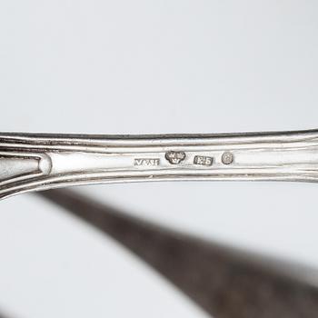 Spoons, 22 pcs, silver, Denmark, Norway, Sweden, 18th-20th century.