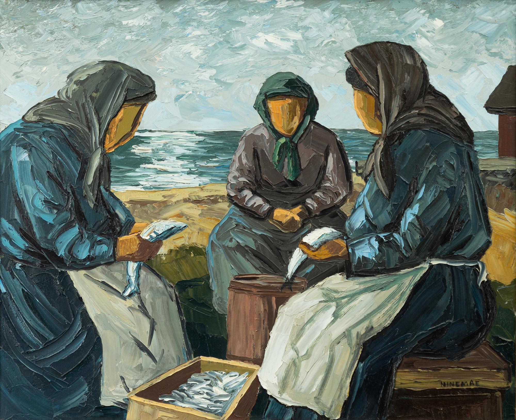 Boris Ninemae, Joy over the gifts of the sea.