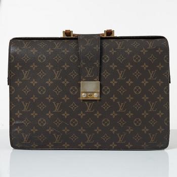 Louis Vuitton, briefcase, "Serviette Fermoir", vintage.