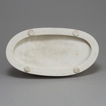 FIGUR, parian, Gustafsberg 1891.