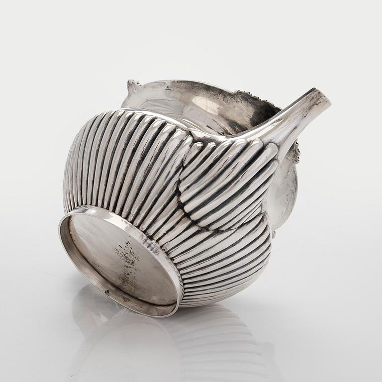 Walker & Hall, tekanna, sterlingsilver, Sheffield, England 1903.