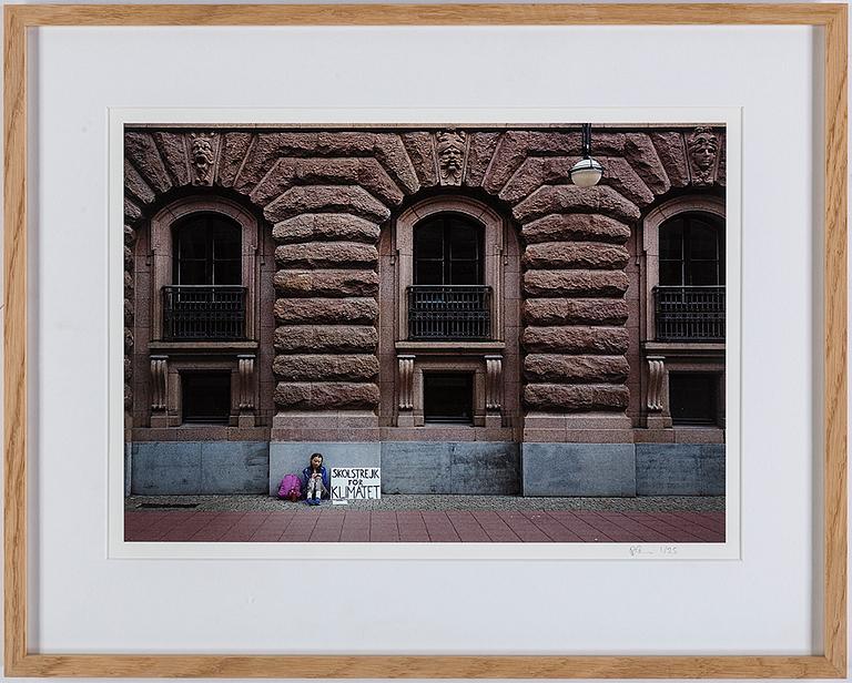ADAM KARLS JOHANSSON, archival pigment print. Signed on label on verso.