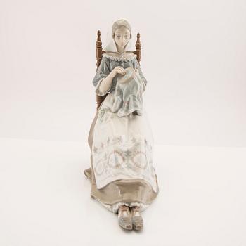 Figurin Lladro Spanien 1900-talets andra hälft porslin.