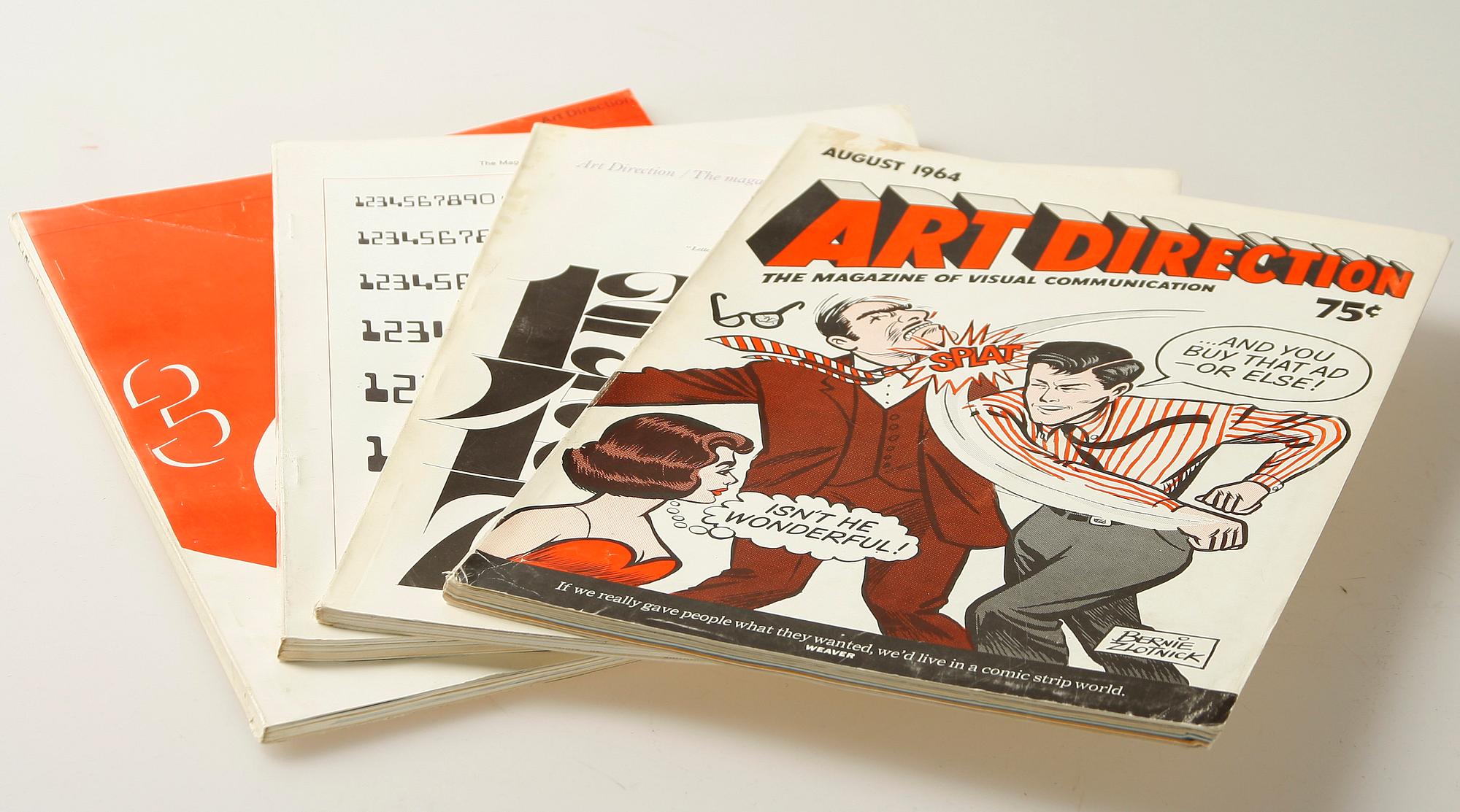 TIDSKRIFTER, "Art Direction" + inbundna.