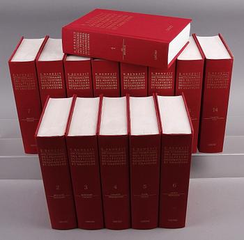 BÖCKER, 14 volymer, E. Benezit, "Dictionnaire des peintres, sculpteurs, dessinateurs et graveurs", Gründ, Paris 1999.