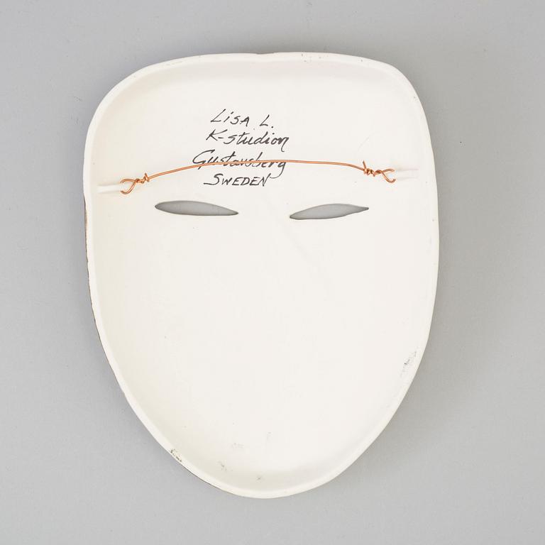 LISA LARSON, a stoneware masque from K-Studion, Gustavsberg.