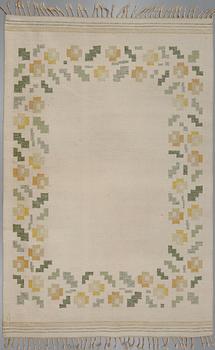 MATTA, rölakan, Anna Johanna Ångström, signerad Å, 1900-talets andra hälft, 235x165 cm.