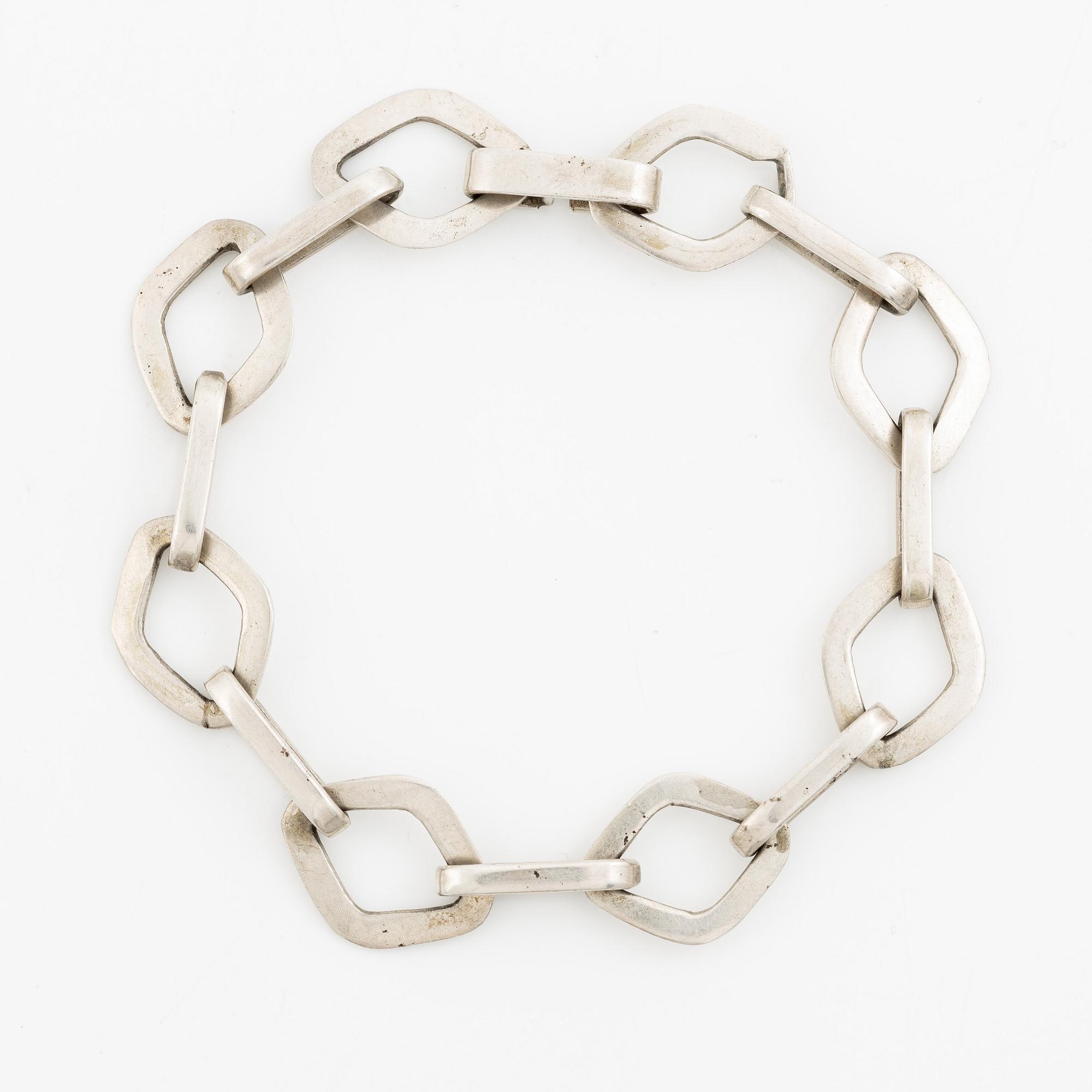 Sven-Erik Högberg, bracelet, silver.