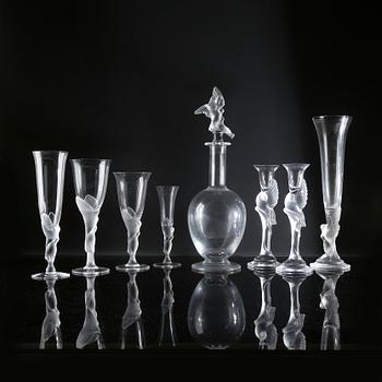 Igor Carl Fabergé,  a 52 pcs glass service.