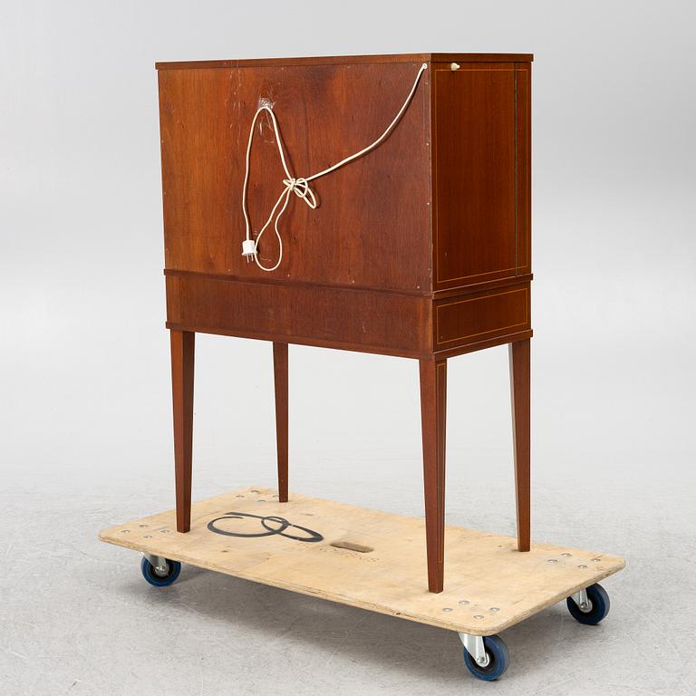 Bar cabinet, mid-20th century.