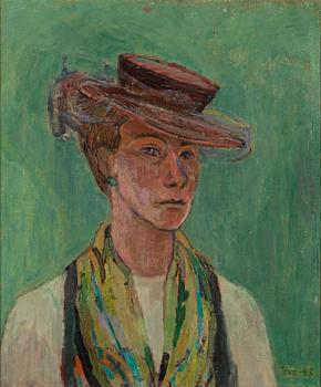 Tove Jansson, Self-portrait.