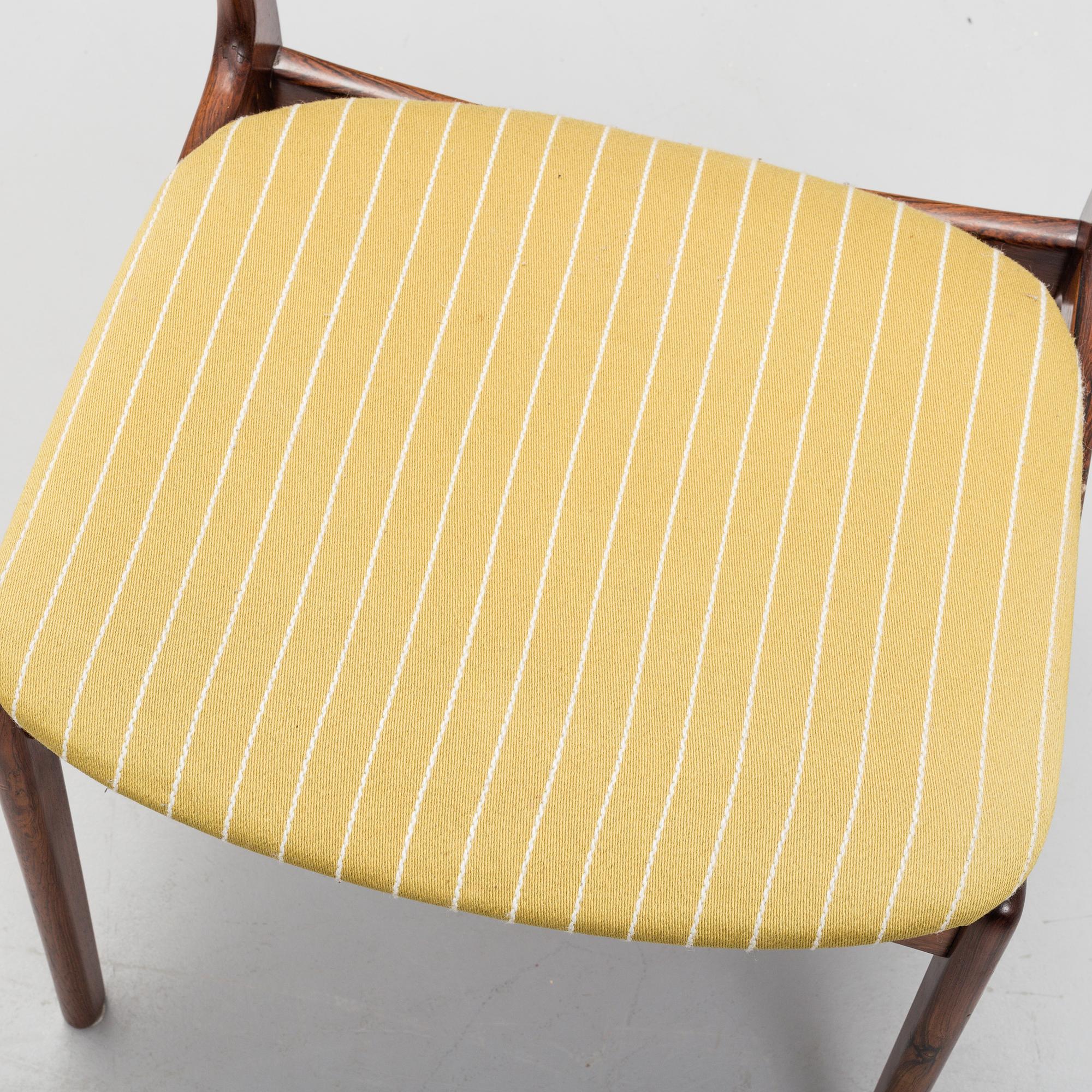 A five piece dining set, 1950's/60's.