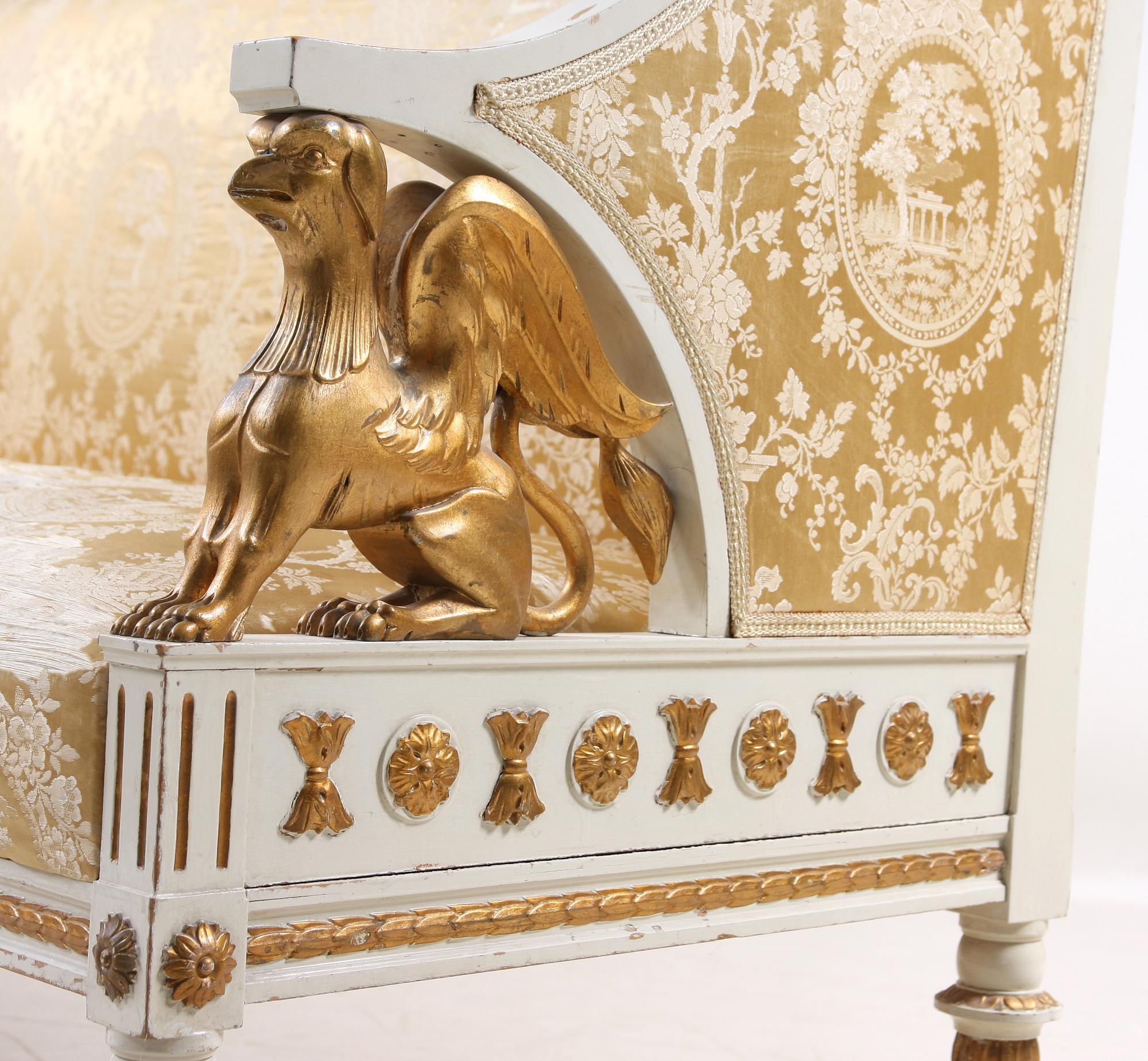 SOFFA, sengustaviansk stil, 1900-talets början.