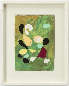 Pierre Olofsson, five colour lithographs.