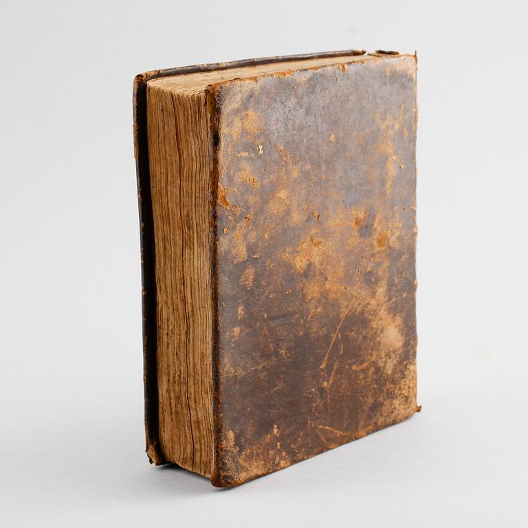 BOK: Sweriges Rikes Lag, 1734. Tryckt hos Ephraim Koch, Stockholm 1746.