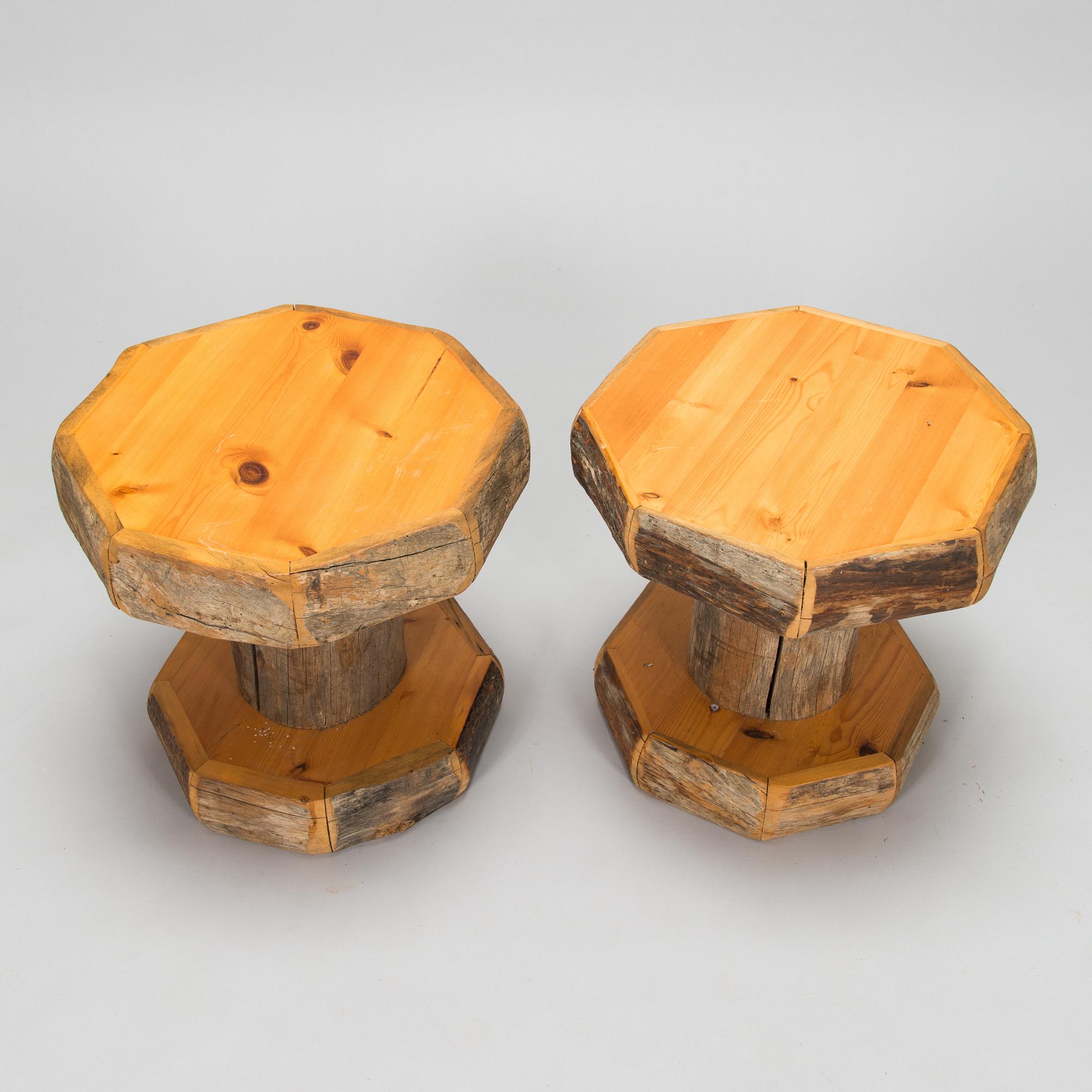 A set of four stols from 20th century.