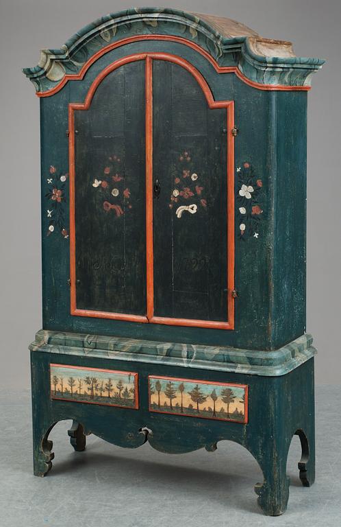 A Swedish cupboard dated 1799.