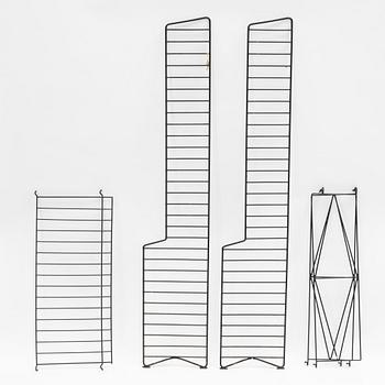 Nils Strinning, hyllsystem, "String/BFB hyllan", String Design AB, 1960-tal.