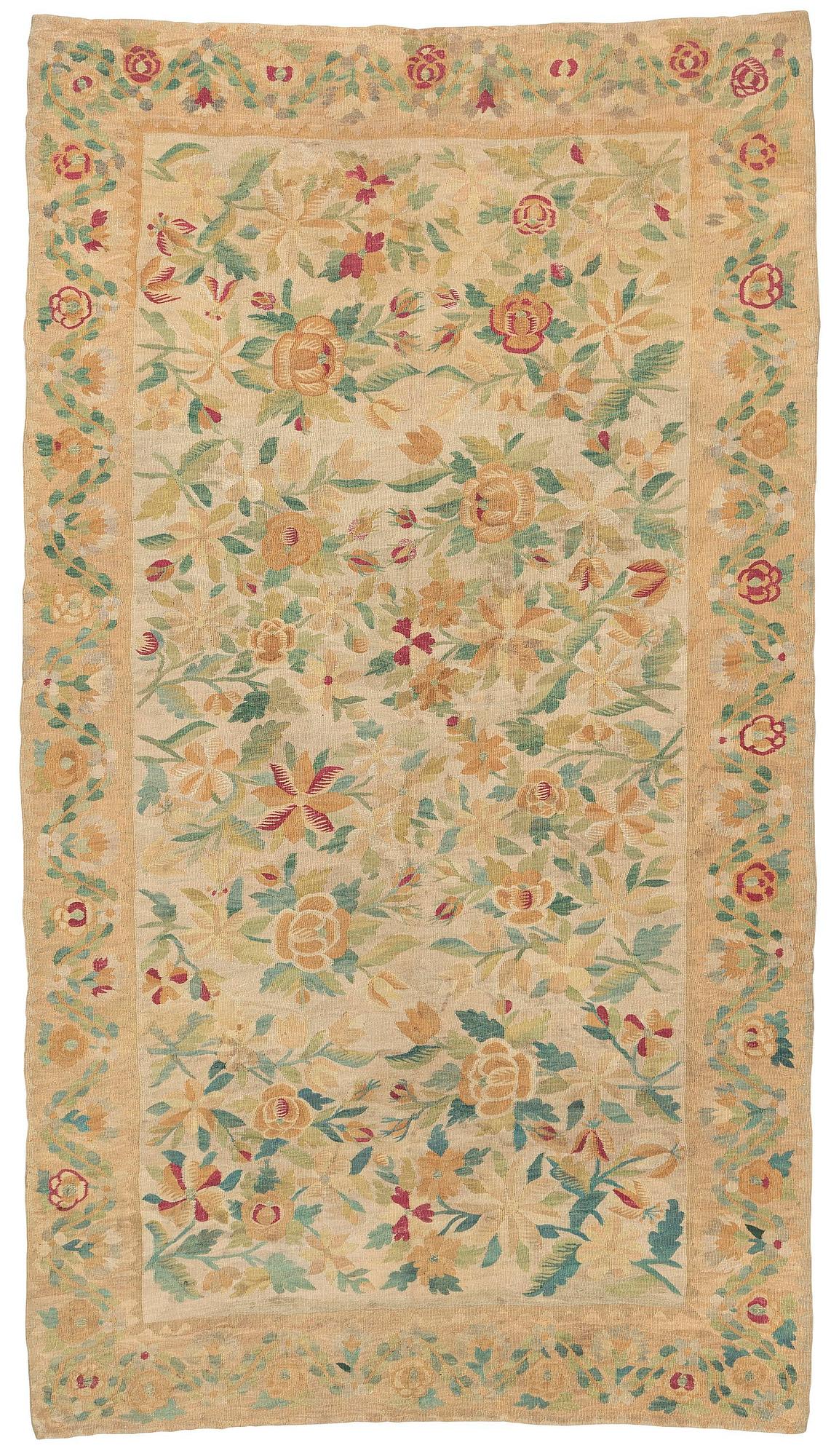An Antique Bessarabian kilim, c. 270 x 184 cm.