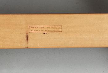 FÅTÖLJER, ett par. "Eva", Bruno Mathsson.