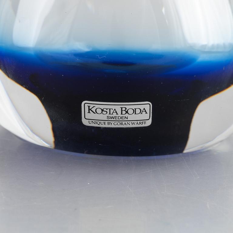 Göran Wärff, skulptur, Kosta Boda.