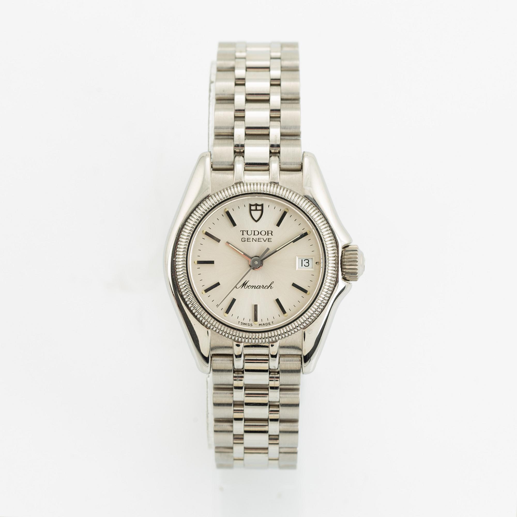Tudor, Geneve, Monarch, wristwatch, 26 mm.