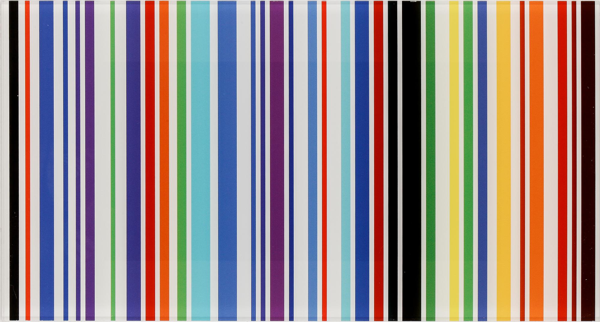 ANDREAS LUNDBERG, "Super lines", gicleetryck på plexiglas, monogramsignerad och numrerad a tergo, 9/15.