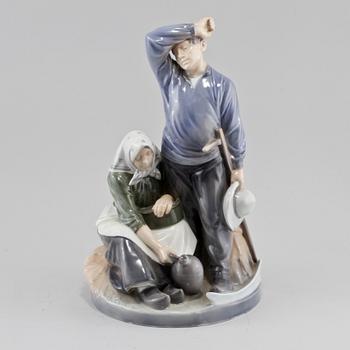 FIGURIN, porslin, Royal Copenhagen, numrerad 1352, 1900-talets andra hälft.
