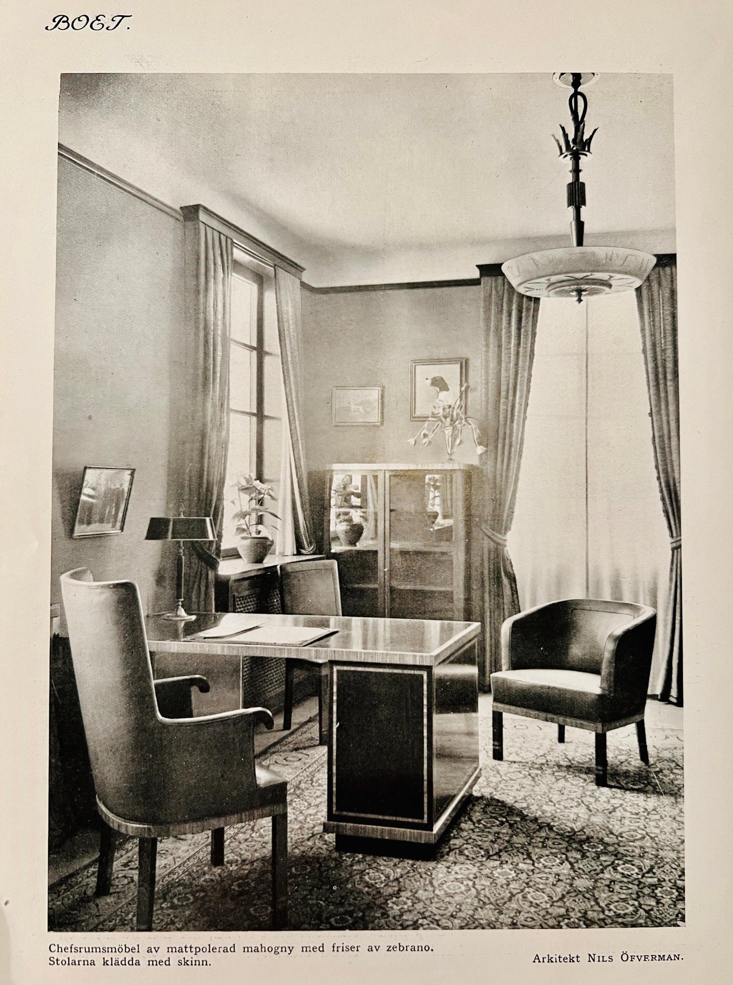 Melchior Wernstedt, a table lamp model "25760", Nordiska Kompaniet, 1920s.