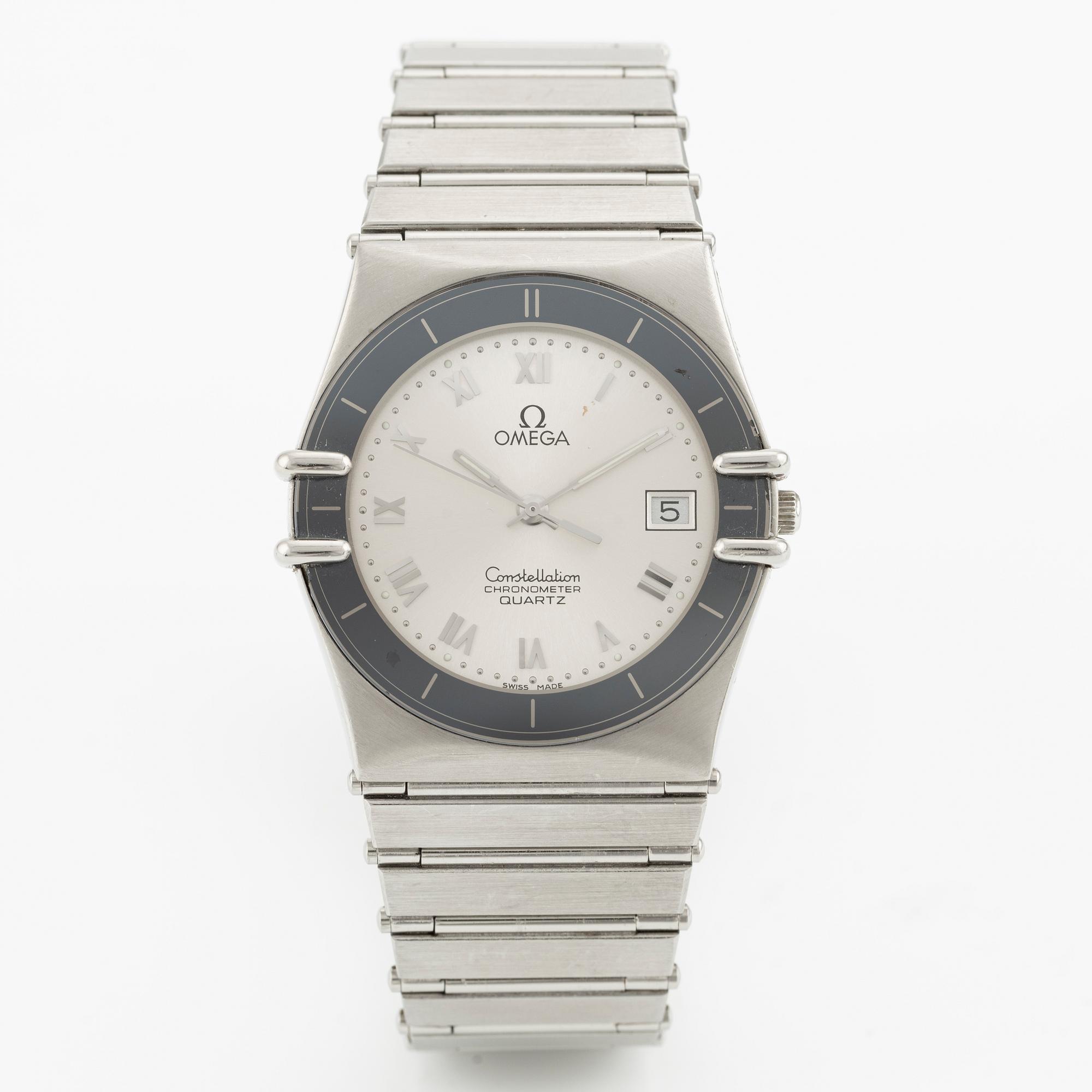 Omega, Constellation, Chronometer, "Manhattan", armbandsur, 32,5 mm.