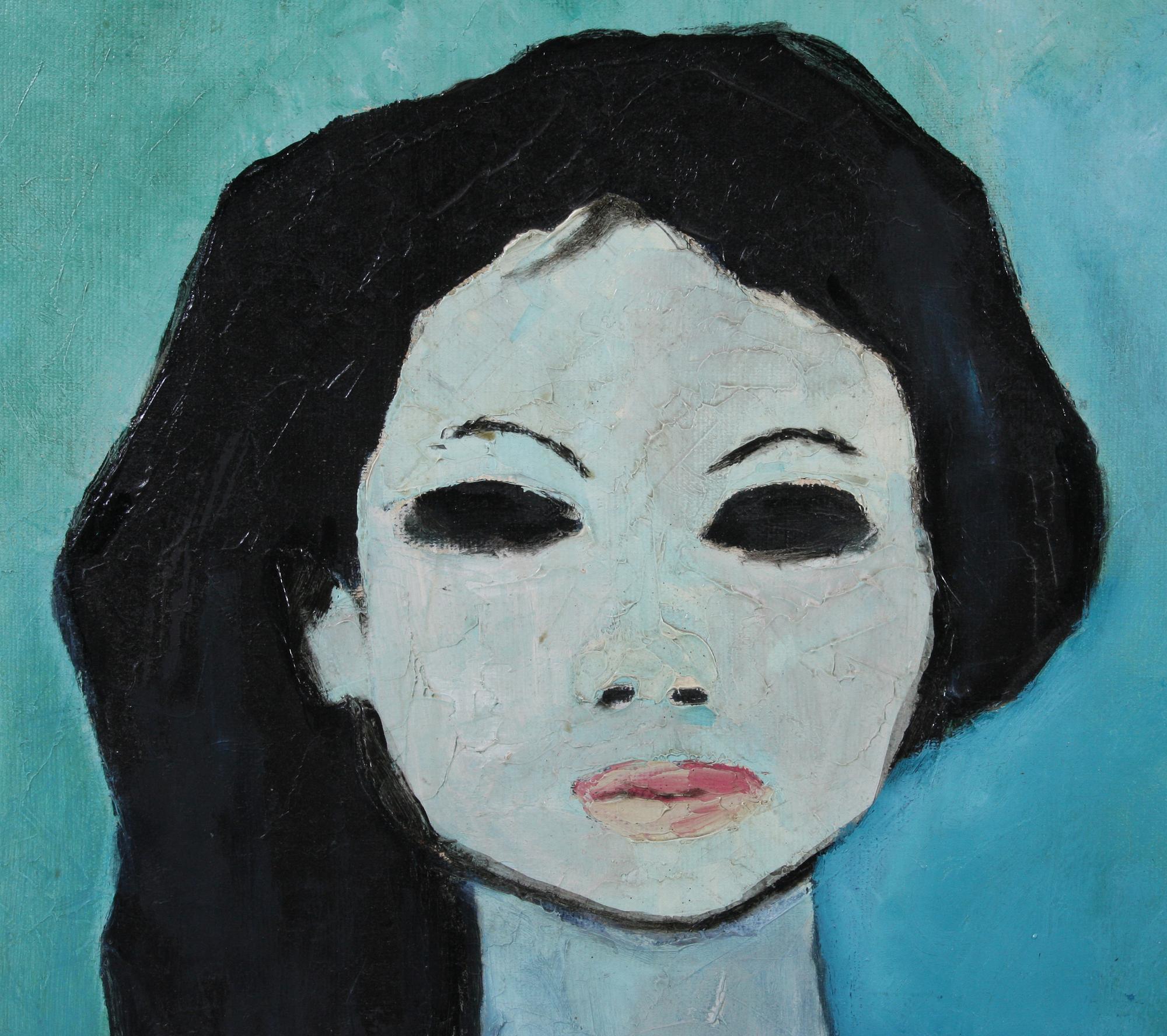 JEIHAN SUKMANTARA, olja på duk, sign o dat "87".