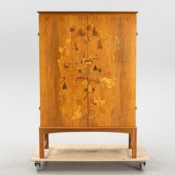 Erik Mattsson, cabinet, signed and dated -47, numbered 3/12.