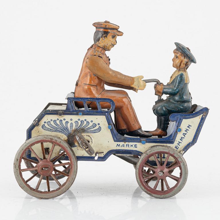 Lehmann, A tinplate "Naughty boy 495" Germany. In production 1903-1909.