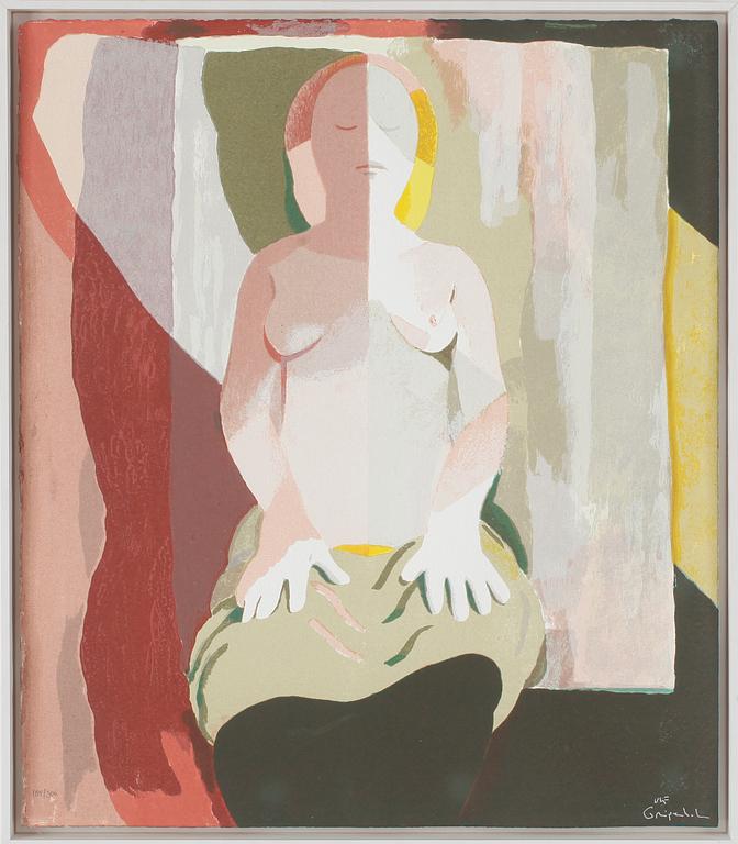 ULF GRIPENHOLM, färglitografi, signerad, numrerad 104/300.