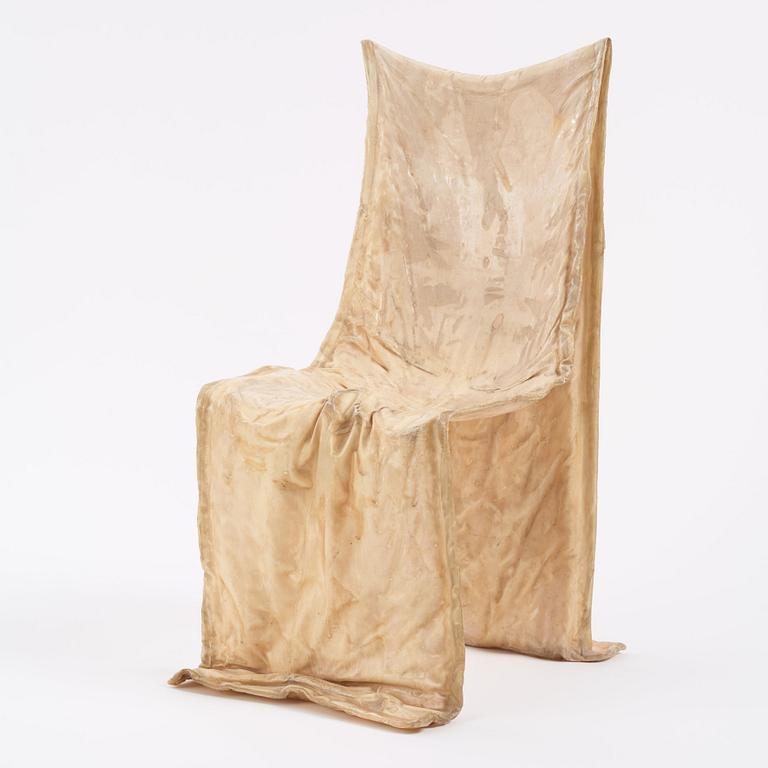 Gaetano Pesce, a "Golgotha" chair, Bracciodiferro, Italy, 1972.