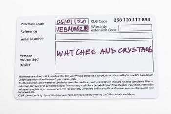 VERSACE, Shadov, armbandsur, 38 mm.