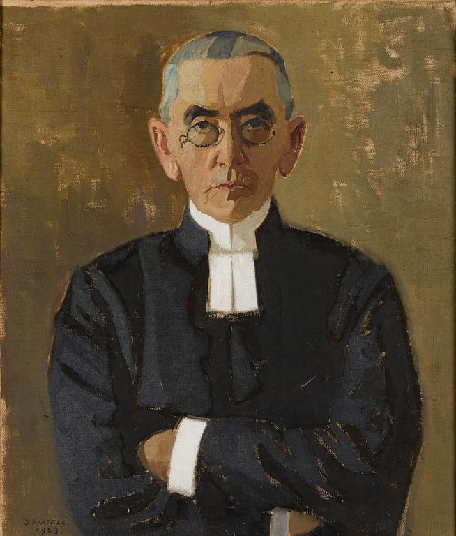 Oskari Paatela, Rovastin muotokuva (Adolf Broms).