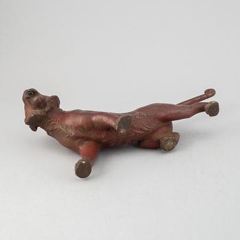 SKULPTUR, brons. Japan, 1900-tal.
