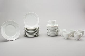 BJÖRN WIINBLAD, servis ca 72 dlr  "Lotus", Rosenthal Tyskland 1900-talets andra hälft porslin.