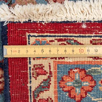 Rug, Meshed, Old, approx. 270 x 202 cm.