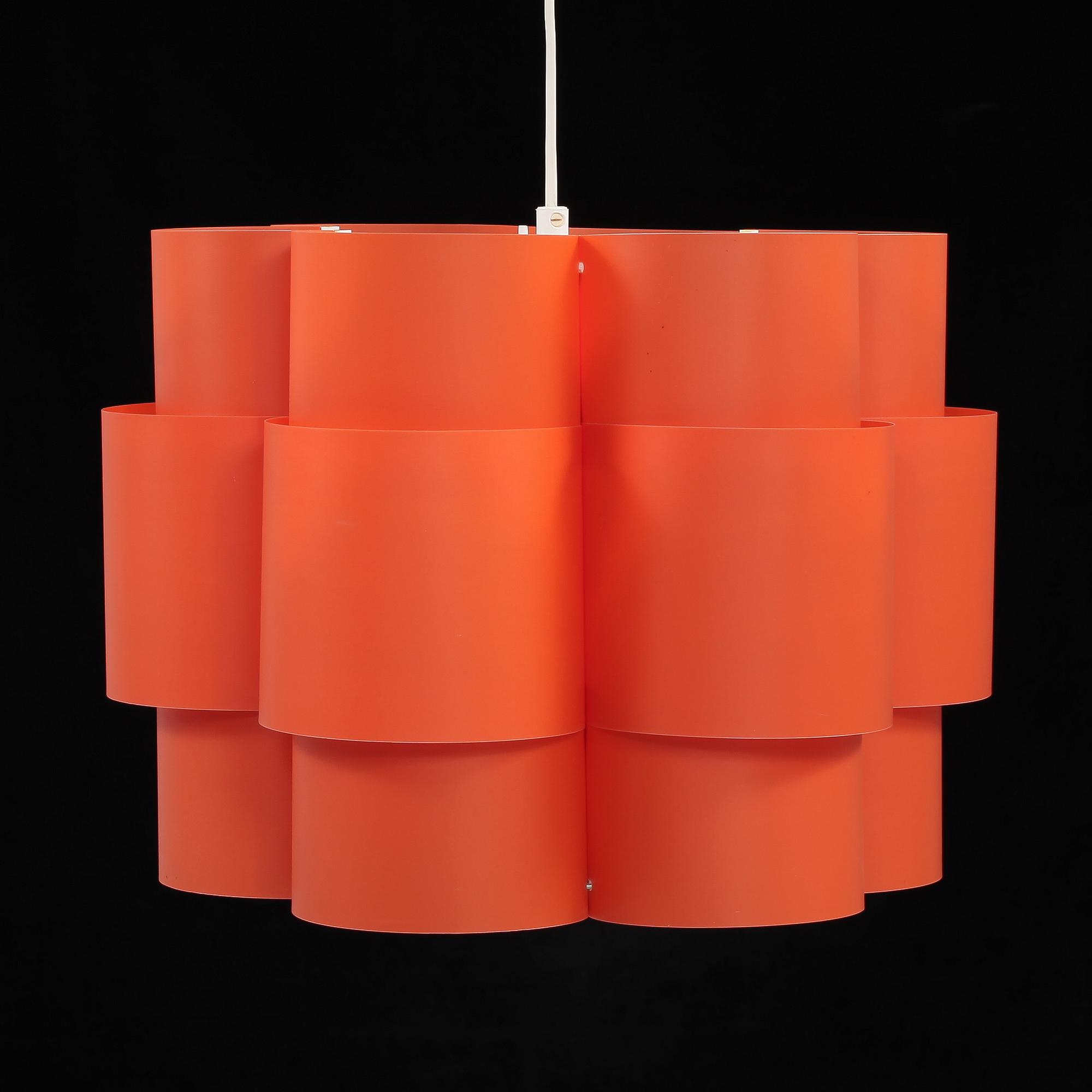 Taklampa, Hans-Agne Jakobsson, Scanlight, 1900-talets fjärde kvartal. Höjd 30 cm.