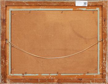 CECILIA VON GEGERFELT, olja på pannå, signerad.