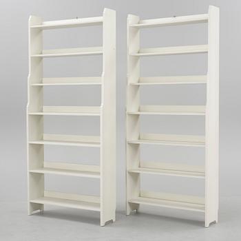 BOKHYLLOR ett par, "Ekolsund", IKEA, ur IKEA:s 1700-talsserie. 1990-tal.