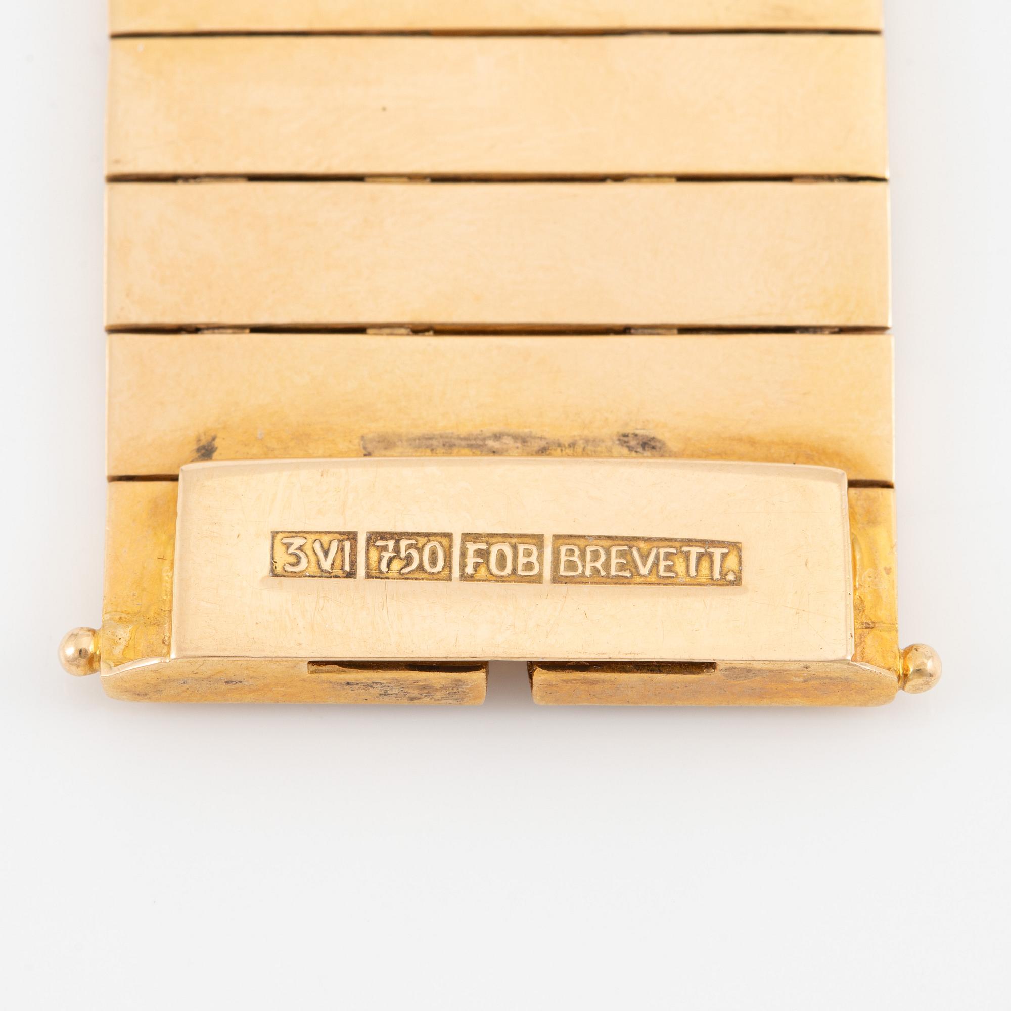 Bracelet, 18K gold, Italy.