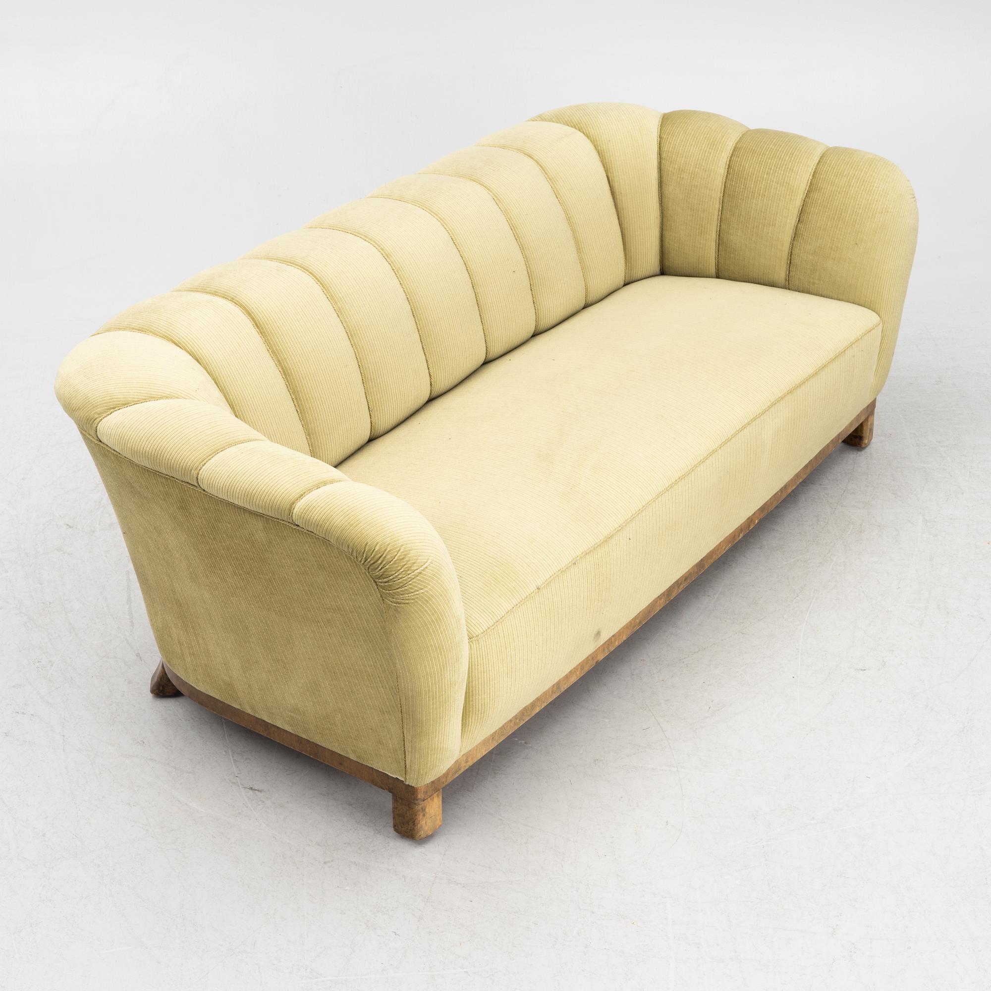 A Swedish Modern sofa, 1940's.